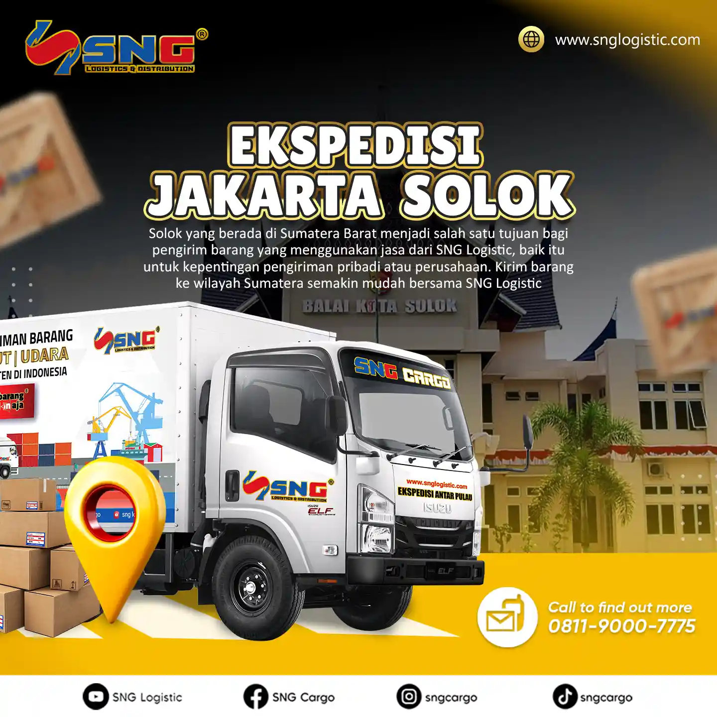 Ekspedisi Jakarta Solok Termurah & Terpercaya